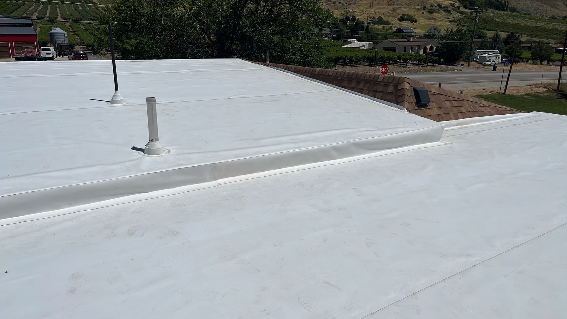 Gallery photos for Low-Slope TPO Membrane Replacement in Perry: Image #3