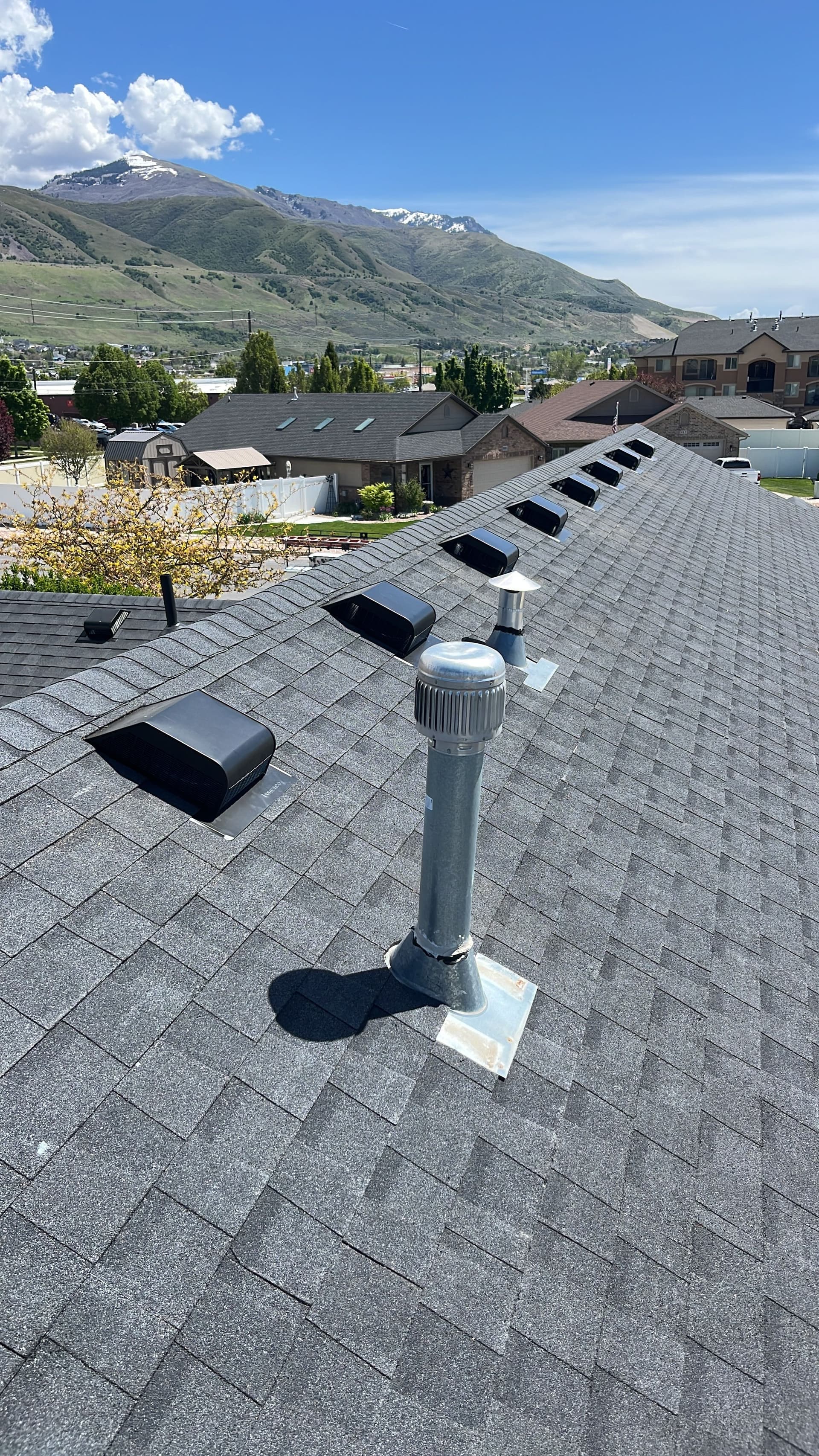Gallery photos for Full Roof Replacement After Hail Damage in Brigham City: Image #1