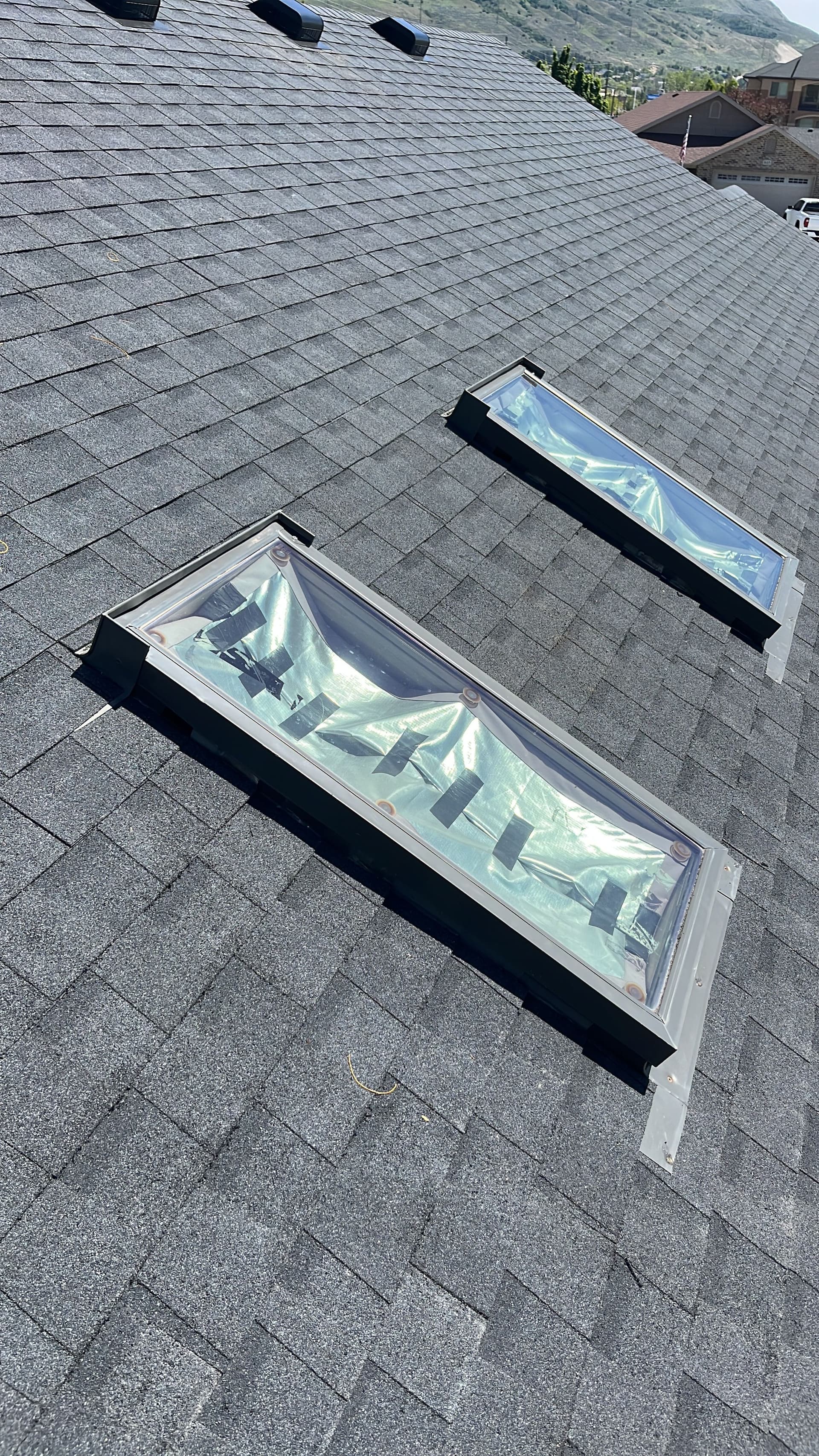 Gallery photos for Full Roof Replacement After Hail Damage in Brigham City: Image #2