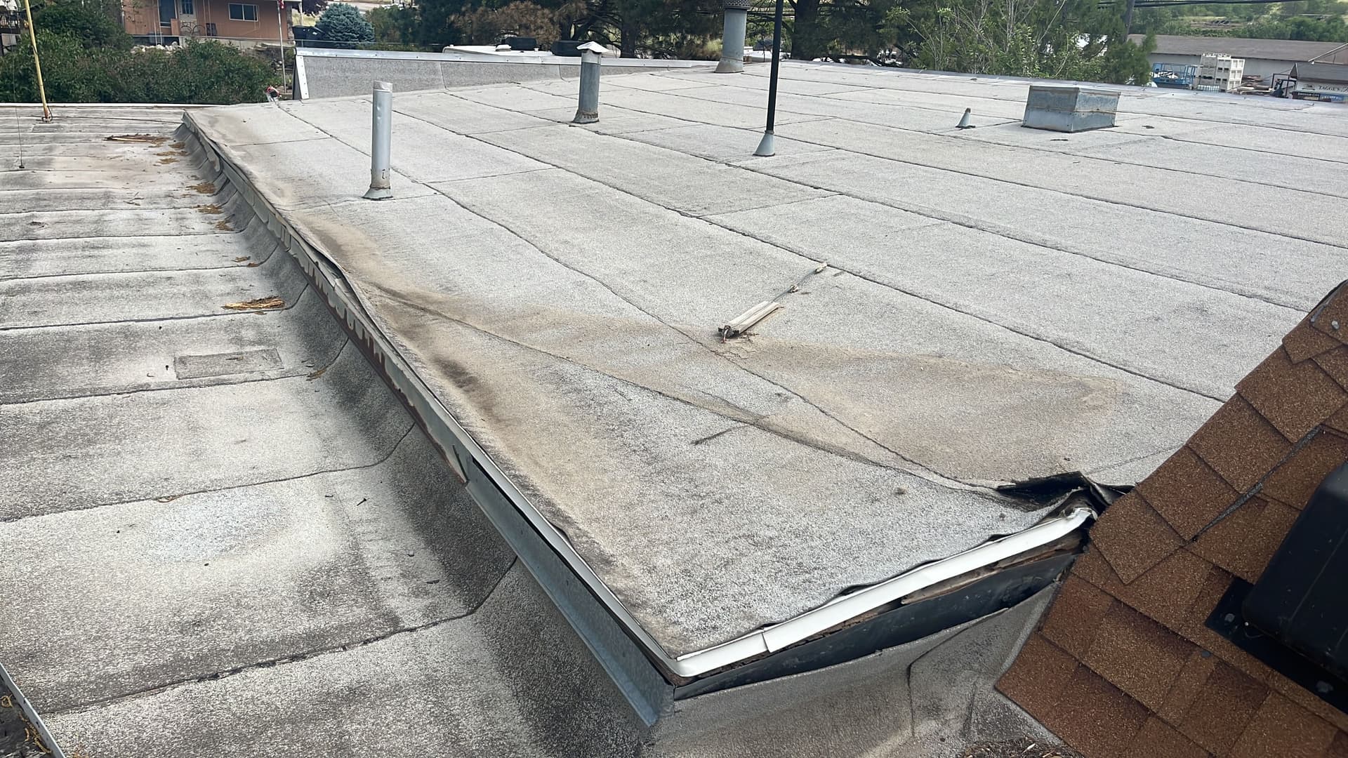 Gallery photos for Low-Slope TPO Membrane Replacement in Perry: Image #1
