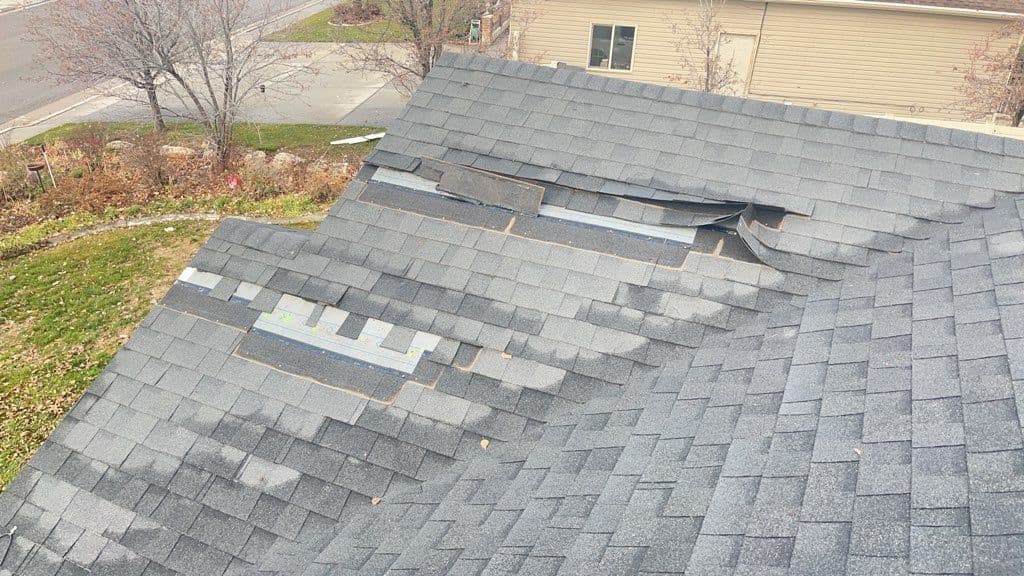 Gallery photos for Roof Repair Alert - Wind Damage on Shingles: Image #3