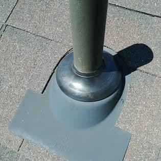 Pipe Flashing Installation in Brigham City image